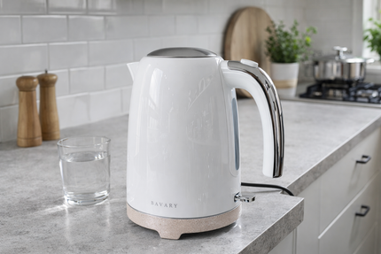 Bavary Pearl White Waterkoker | 1,7 Liter