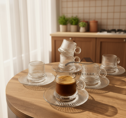 Bavary Ribble Espressoset 12 Delig | 6 Persoons