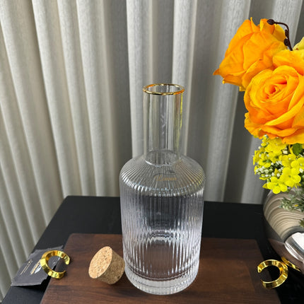 Bavary RIBBLE KARAAF TRANSPARANT- GOLD  1,15 Liter