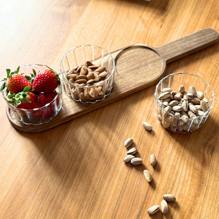 Bavary Schalenset met acacia hout