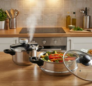 Bavary Snelkook- / couscous pan 22 cm | 4 Liter