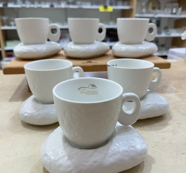 Bavary Stone Harmony Koffieset 12 Delig | 6 Persoons