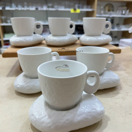 Bavary Stone Harmony Koffieset 12 Delig | 6 Persoons