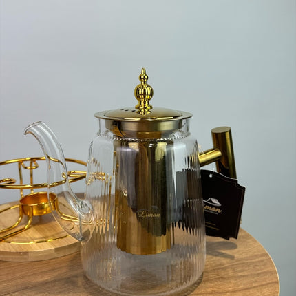 Bavary Theepot met waxinhouder