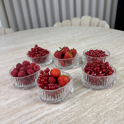 Bavary Zirconia Ripple Schalenset | 6 delig