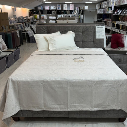 Bella Bella Home Aren Dunne Spreiset 7 delig Beige