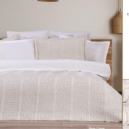 Bella Bella Home Athena Spreiset 9 delig Cream