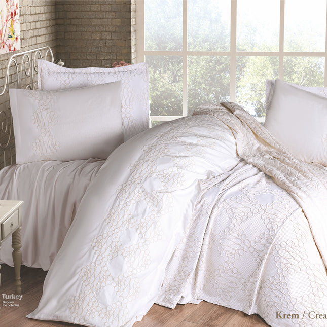 Bella Bella Home Kristina Spreiset 10 delig Cream