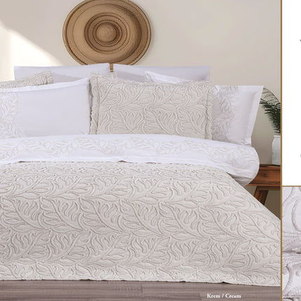 Bella Bella Home Luna Spreiset 9 delig Cream