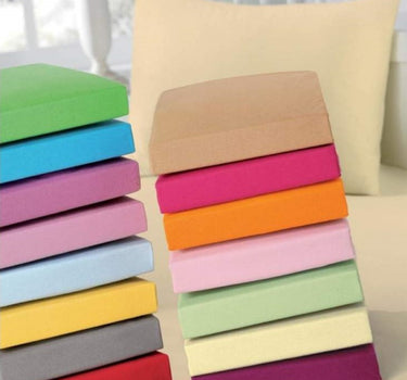 Bella Bella home ranforce Katoenen Hoeslaken set Cappicino