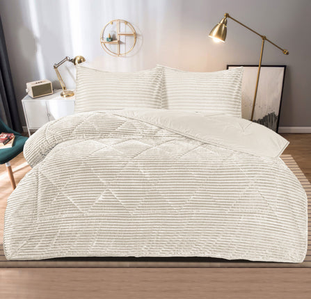 Bella Bella Home Winter Dream Deken set 3 delig Cream