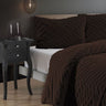 Bella Diamond 3-delige Zebra Bont Comforter (Dekbedset) – 220x240 cm – Bruin