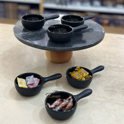 BonBistro Ardo Ovenschaal Zwart 6 Delig