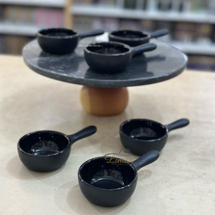 BonBistro Ardo Ovenschaal Zwart 6 Delig