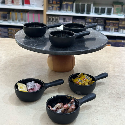 BonBistro Ardo Ovenschaal Zwart 6 Delig