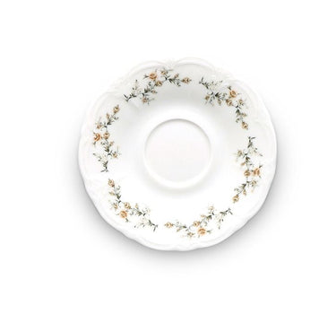 BonBistro Flower Retro Brown Cappuccino/Nescafeset 12-Delig | 6-Persoons