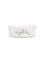BonBistro Kom 13xH5cm brown flower Retro