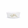 BonBistro Kom 13xH5cm brown flower Retro
