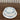 BonBistro Retro Blauw flower Gebaksset 7 Delig