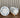 BonBistro Retro Blauw flower Gebaksset 7 Delig