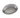 BonBistro Serveerschaal 48x31cm met gestructureerde rand antique zilver Serve