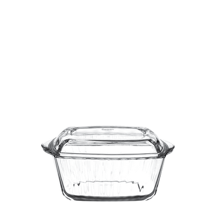 BORCAM Borcam ovenschaal met deksel vierkant | 1170 cc