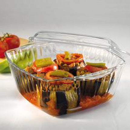 BORCAM Borcam ovenschaal met deksel vierkant | 2600 cc