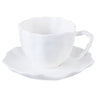 BRICARD PORCELAIN Angles Espresso set 12 delig | 6 Persoons Wit
