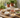 BRICARD PORCELAIN Angles Saus- / Snack Kommenset 8,7 cm | 6 Delig Taupe