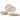 BRICARD PORCELAIN Angles Servies set 27 delig | 6 persoons Taupe