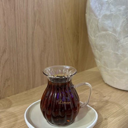 BRICARD PORCELAIN Barles / Cupid Beige Theeset 12 Delig | 6 Persoons