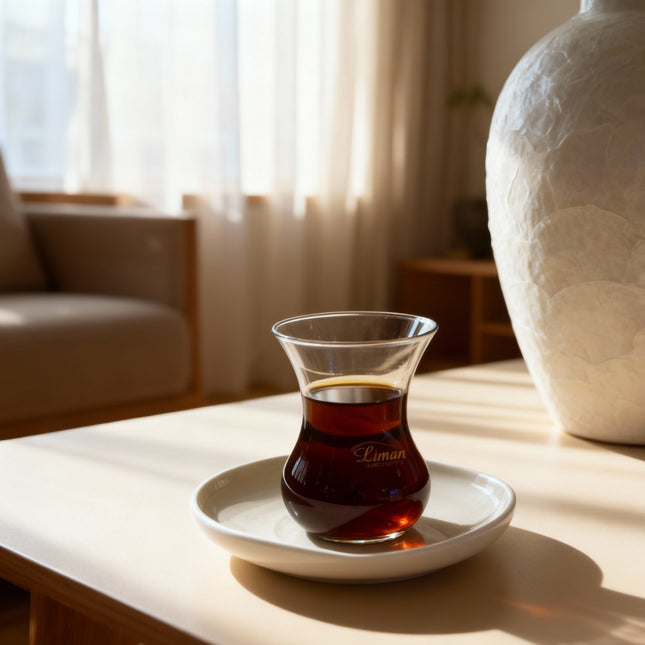 BRICARD PORCELAIN Barles / Cupid Beige Theeset 12 Delig | 6 Persoons