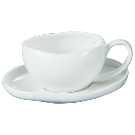 BRICARD PORCELAIN Barles / Cupid White Espressoset 12 Delig | 6 Persoons