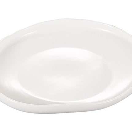 BRICARD PORCELAIN Barles / Cupid White Plat bord 19,4X17,3X H3,0 cm Per Stuk
