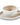 BRICARD PORCELAIN Barles / Cupido Beige Koffieset 12 Delig | 6 Persoons
