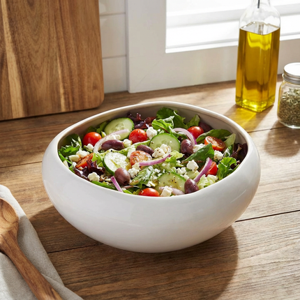 BRICARD PORCELAIN Barles / Cupido Beige | White Diep bord Ø23,0X20,3X10,3 cm Per Stuk