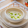 BRICARD PORCELAIN Barles / Cupido Taupe - White Kom 14 cm Per stuk