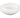 BRICARD PORCELAIN Barles / Cupido White Diep bord 21xH10.3cm Per Stuk