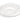BRICARD PORCELAIN Barles / Cupido White Plat bord 19,4X17,3X H3,0 cm Per Stuk