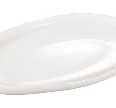BRICARD PORCELAIN Barles / Cupido White Serveerbord 23,6X14,2X2,8cm Per Stuk