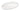 BRICARD PORCELAIN Barles / Cupido White Serveerbord 23,6X14,2X2,8cm Per Stuk