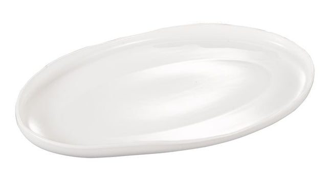 BRICARD PORCELAIN Barles / Cupido White Serveerbord 31.4X19.0X3.1cm Per Stuk