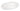 BRICARD PORCELAIN Barles / Cupido White Serveerbord 31.4X19.0X3.1cm Per Stuk