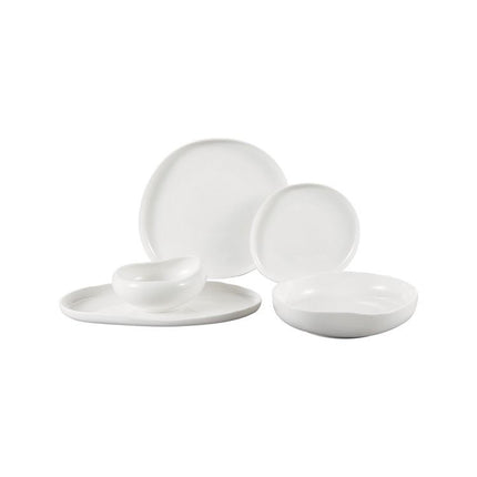 BRICARD PORCELAIN Barles / Cupido White Serviesset 25 Delig | 6 Persoons