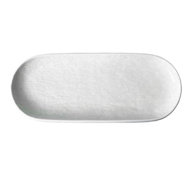 BRICARD PORCELAIN BELLON SERVEERSET | WIT RELIËF 3-DELIG