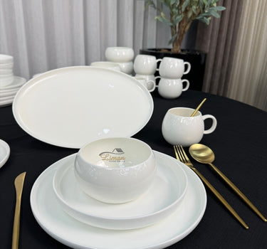 BRICARD PORCELAIN Bobigny Serviesset 25-Delig 6-Persoons