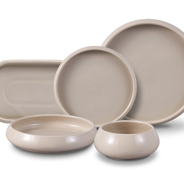 BRICARD PORCELAIN BONDY 6-Persoons | 25-Delig Serviesset Beige