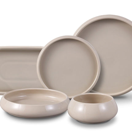 BRICARD PORCELAIN BONDY 6-Persoons | 25-Delig Serviesset Beige