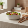 BRICARD PORCELAIN BONNES SALADEKOM | WIT-TAUPE
