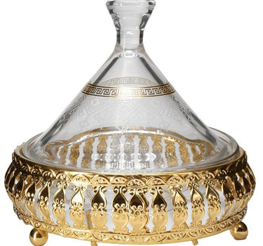 BRICARD PORCELAIN BRICARD ALMERIA TAJINE | GOUD Ø15CM 3-DELIG